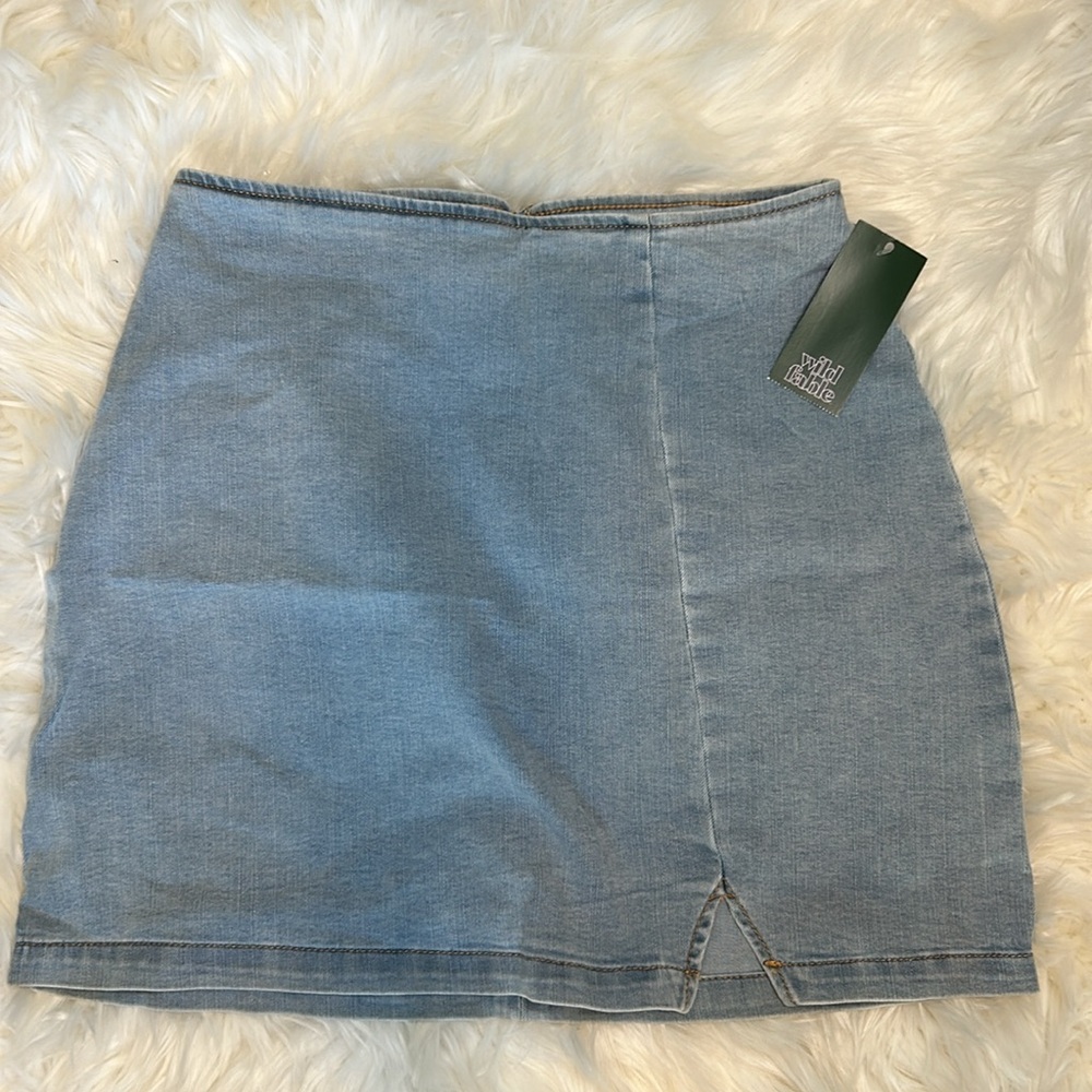 Jean skirt